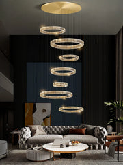 Alnair Crystal Ring Chandelier