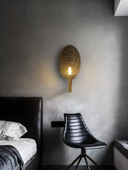 Sabik Textured Oval Wall Lamp