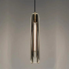 Aladfar Tapered Crystal Capsule Pendant Lamp
