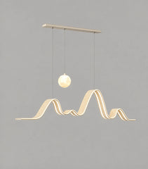 Albali Peaked Wave Globe Pendant Lamp