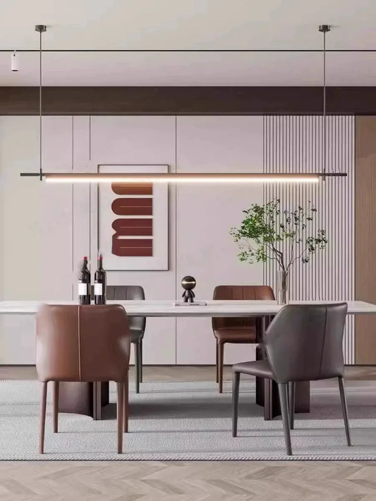 Kaus Slim Linear Bar Pendant Lamp
