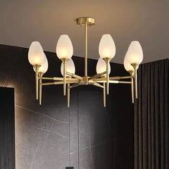 Merope Tulip Bud Branch Chandelier