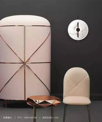 Denebola Veined Disc Wall Lamp