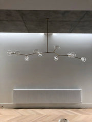 Hamal Angular Globe Branch Chandelier