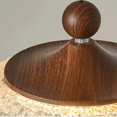 Talitha Walnut Waterdrop Wall Lamp