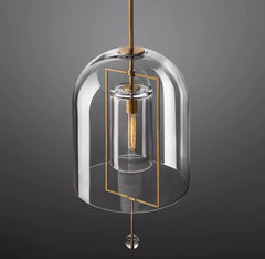 Saiph Framed Glass Pendant Lamp
