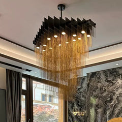 Hadar Tiered Tassel Chandelier