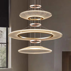 Alcyone Mesh Ring Chandelier