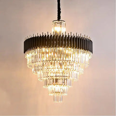 Mensae Tiered Crystal Chandelier