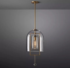 Saiph Framed Glass Pendant Lamp