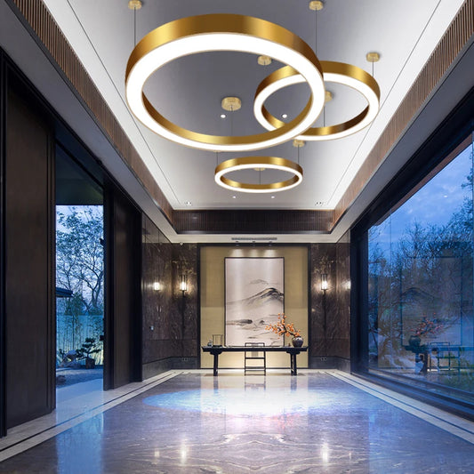 Regor Horizontal Ring Pendant Lamp