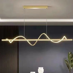 Albaldah Wave Bar Pendant Lamp