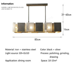 Homam Mesh Box Chandelier