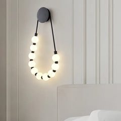 Maia Beaded Loop Wall Lamp