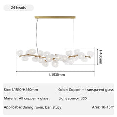 Mimosa Bubble Branch Chandelier