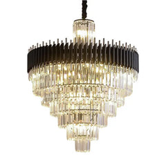 Mensae Tiered Crystal Chandelier