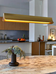 Arneb Pleated Linear Pendant Lamp