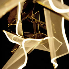 Altais Floating Ribbon Chandelier