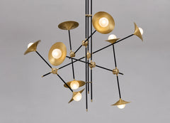 Ukdah Angular Cone Branch Chandelier