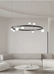 Mira Orbit Globe Chandelier
