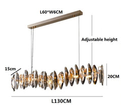Mirach Crystal Shard Chandelier