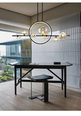 Mimosa Ring Bubble Chandelier