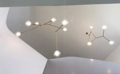 Hamal Angular Globe Branch Chandelier