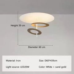 Cervantes Orbit Disc Ceiling Light