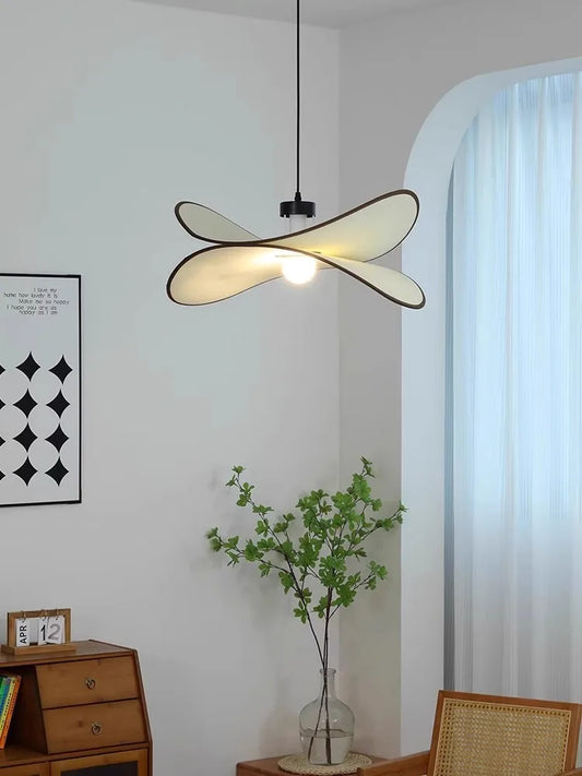 Alchiba Butterfly Fabric Petal Pendant Lamp