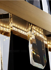 Nusakan Prism Bar Chandelier