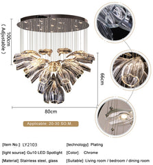 Comae Petal Chandelier