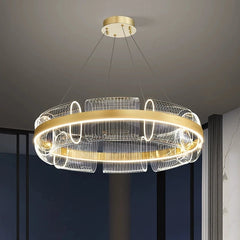 Alcyone Mesh Ring Chandelier