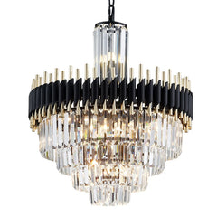 Mensae Tiered Crystal Chandelier
