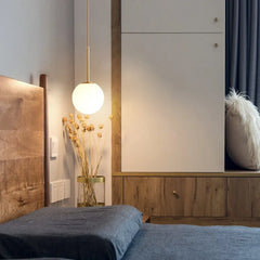 Adhara Frosted Globe Pendant Lamp