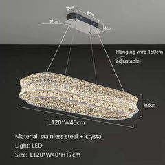 Alnair Crystal Halo Chandelier