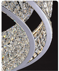 Alnair Crystal Halo Chandelier