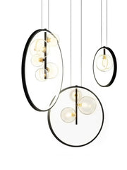 Mimosa Floating Bubble Ring Chandelier