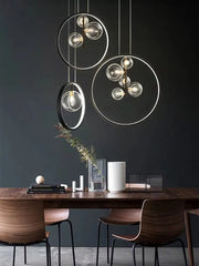 Mimosa Floating Bubble Ring Chandelier