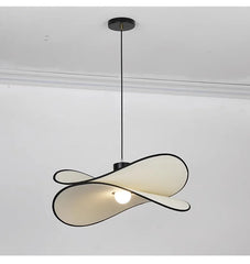 Alchiba Butterfly Fabric Petal Pendant Lamp