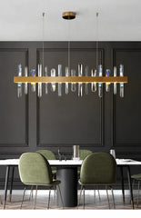 Nusakan Prism Bar Chandelier