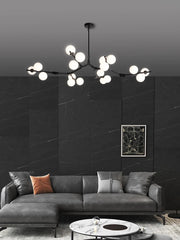 Hamal Canopy Globe Chandelier