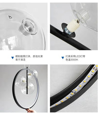 Mimosa Floating Bubble Ring Chandelier