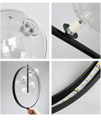 Mimosa Floating Bubble Ring Chandelier