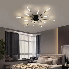 Brachium Starburst Rod Ceiling Light
