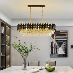 Mensae Spiked Tube Crystal Chandelier