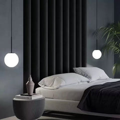 Adhara Frosted Globe Pendant Lamp