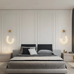 Maia Beaded Loop Wall Lamp
