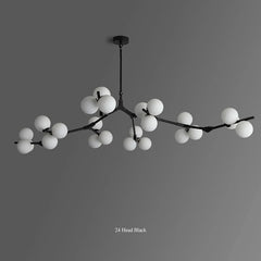 Hamal Canopy Globe Chandelier