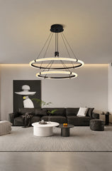 Regor Globe Accent Ring Chandelier