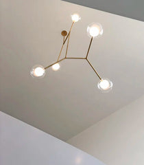Hamal Angular Globe Branch Chandelier